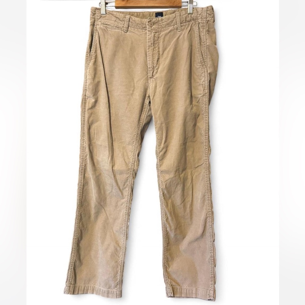 GAP Men's Khaki Straight-Leg Pants - Tan